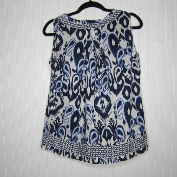 Tommy Hilfiger Patterned Sleeveless Top Size M - Picture 7 of 10